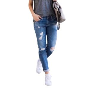 Adriano Goldschmied Stilt Cigarette Roll Up Jeans